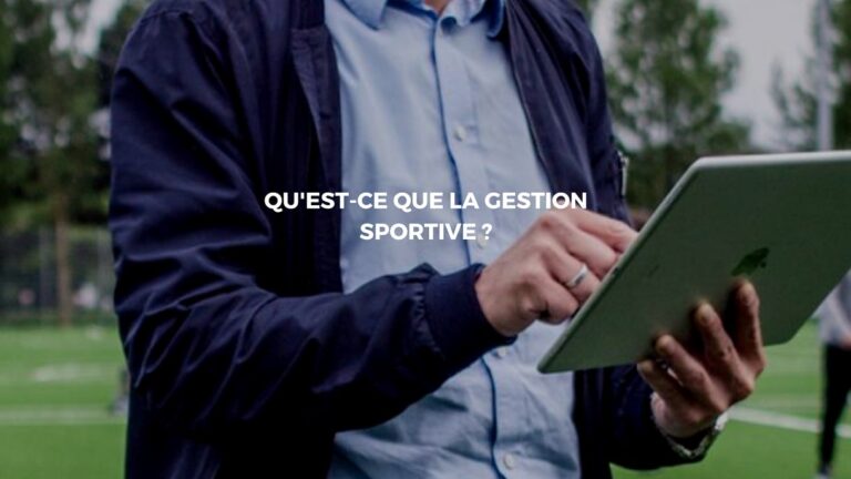 gestion sportive