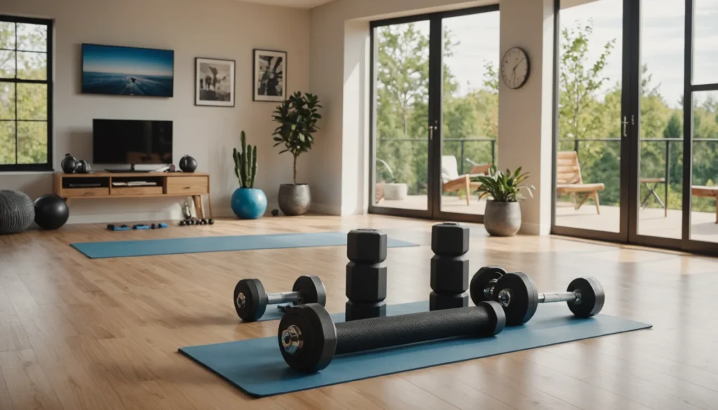 Comment réaliser des exercices physiques à la maison