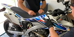 covering moto personnalisé